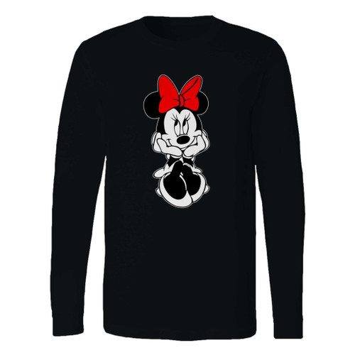 This classic fit minnie long sleeve shirt is casually elegant and very comfortable. With fine quality print to make one stand out, it's a perfect fit for every occasion.