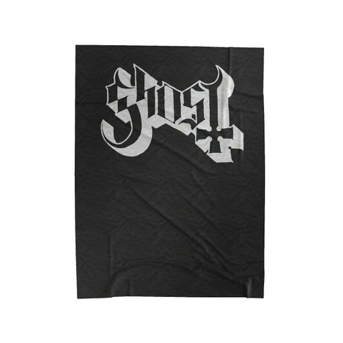 Ghost Band Logo Velveteen Blanket