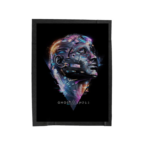 Ghost In The Shell Robot Velveteen Blanket