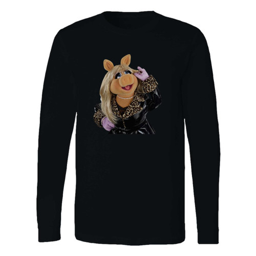 This classic fit miss piggy the muppets long sleeve shirt is casually elegant and very comfortable. With fine quality print to make one stand out, it's a perfect fit for every occasion.