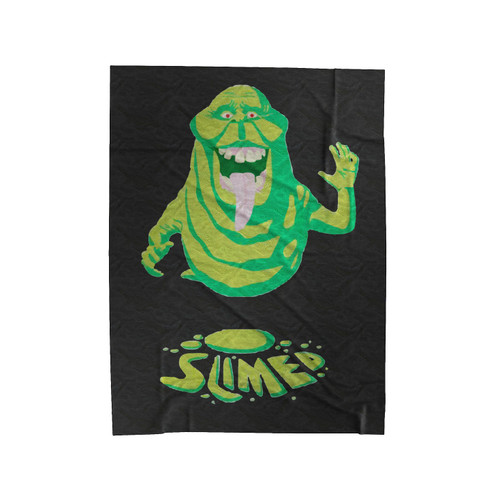 Ghostbusters Slimer 1 Velveteen Blanket