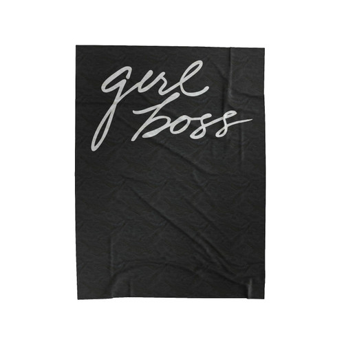 Girl Inspirational Velveteen Blanket
