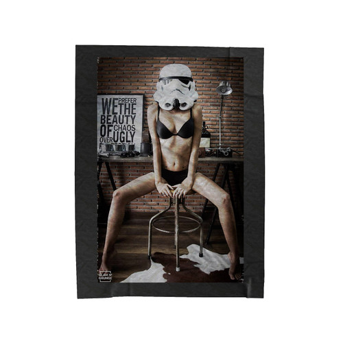 Girl Stormtrooper Geek Wars Nerd Hot Star Darth Vader Force Velveteen Blanket