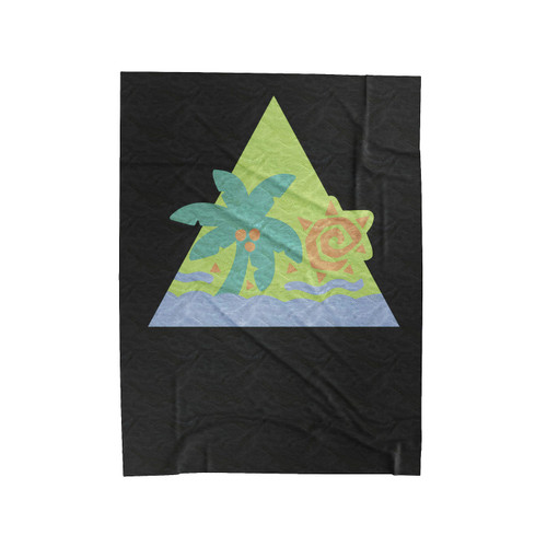 Glitter Hair Flair 80S Velveteen Blanket