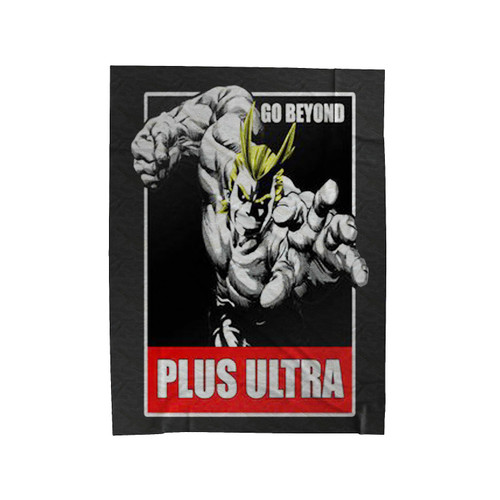 Go Beyond Plus Ultra My Hero Academia Anime Velveteen Blanket