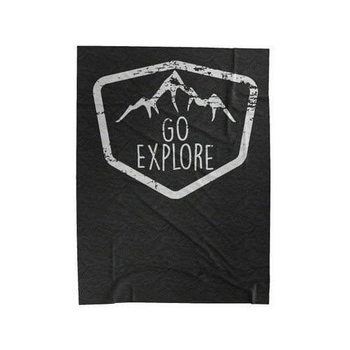 Go Explore Velveteen Blanket