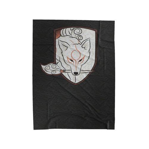 God Hound Okami Velveteen Blanket