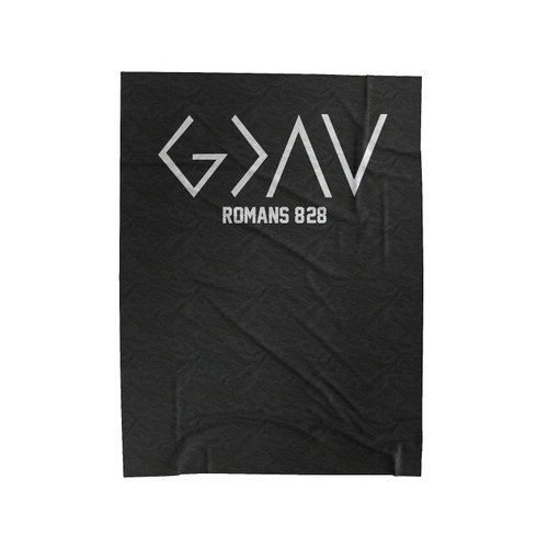 God Is Greater Than The Highs And Lows Christian God Is Greater Scripture Jesus Velveteen Blanket