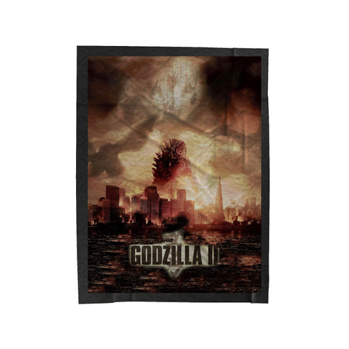Godzilla 2 Movie Velveteen Blanket