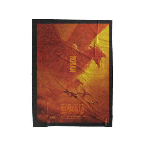 Godzilla King Of The Monsters 2 Velveteen Blanket
