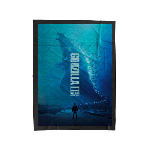 Godzilla King Of The Monsters 4 Velveteen Blanket