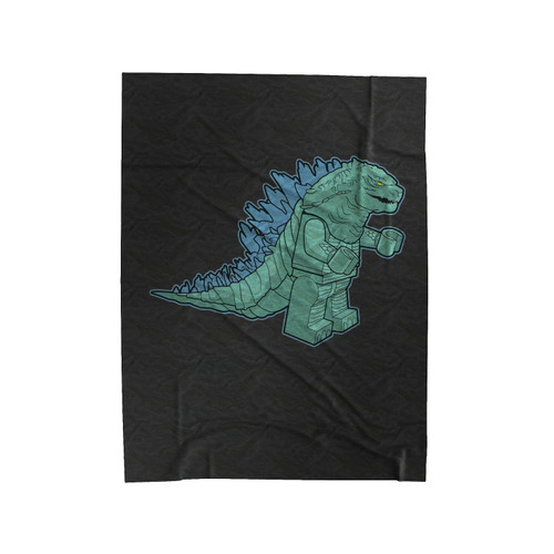 Godzilla Lego Velveteen Blanket