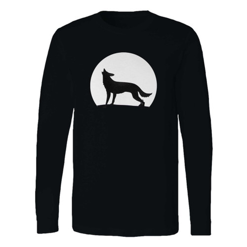 This classic fit moon wolf long sleeve shirt is casually elegant and very comfortable. With fine quality print to make one stand out, it's a perfect fit for every occasion.