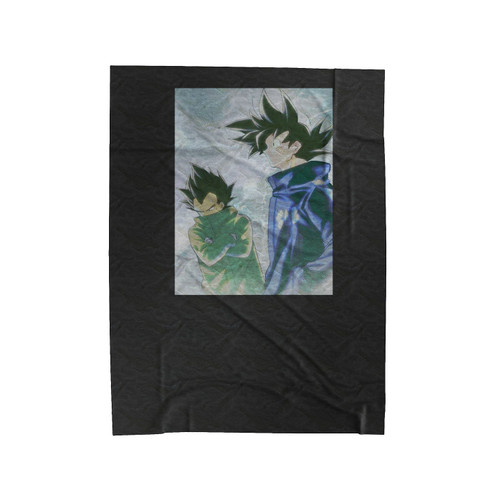 Goku And Vegita Dragonball Velveteen Blanket