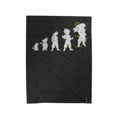 Goku Evolution Dragonball Super Velveteen Blanket