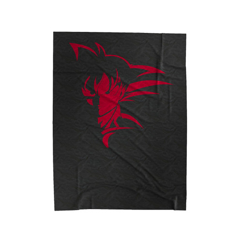 Goku Saiyan God Dragon Ball Z Velveteen Blanket