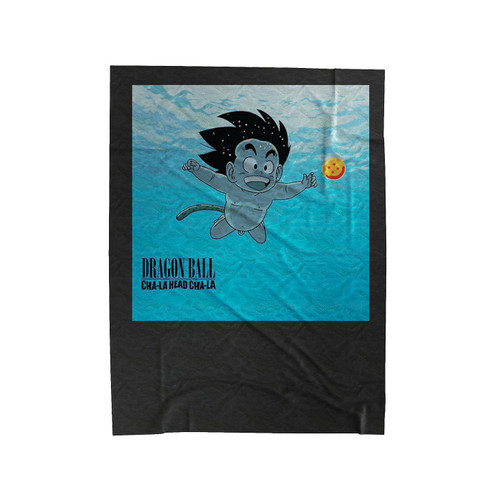 Goku Underwater Velveteen Blanket