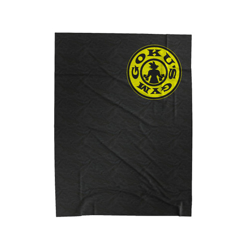 Goku's Gym Train Insaiyan Saiyan Dragon Ball Z Velveteen Blanket