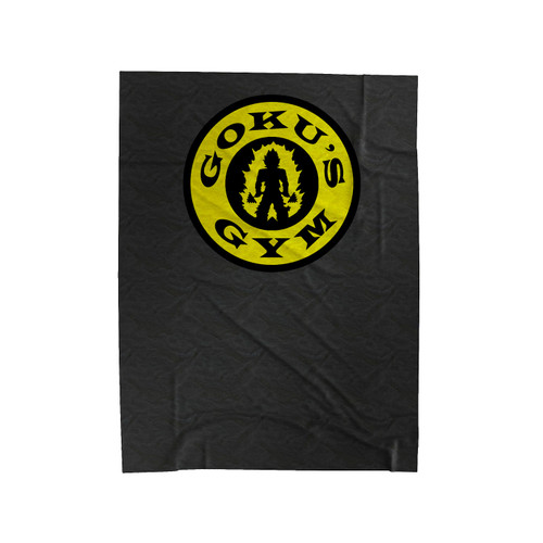 Goku's Saiyan Dragonball Z Gym Special Design Work Out Training Funny Velveteen Blanket