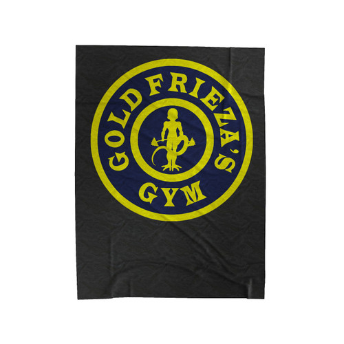 Gold Frieza's Gym Velveteen Blanket