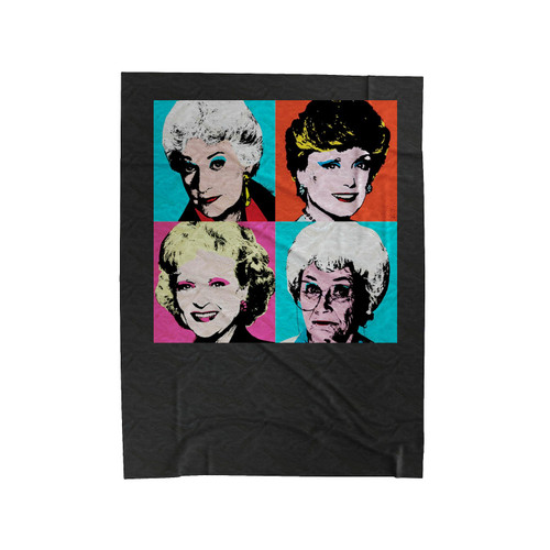Golden Girl Velveteen Blanket