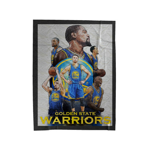 Golden State Warriors 2 Velveteen Blanket