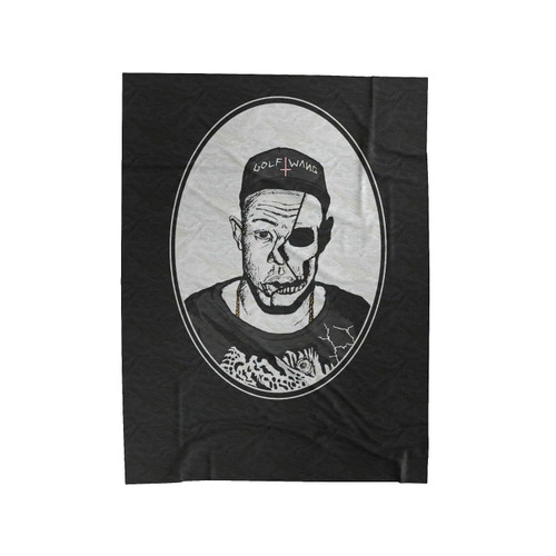 Golf Wang Tyler The Creator Skull Velveteen Blanket