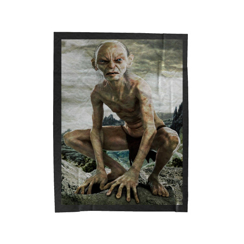 Golllum Lord Of The Rings 2 Velveteen Blanket