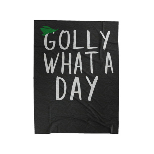 Golly What A Day Robin Hood Velveteen Blanket