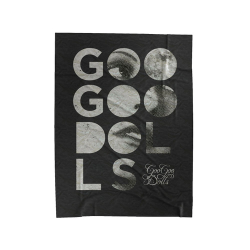 Goo Goo Dolls Typography Velveteen Blanket