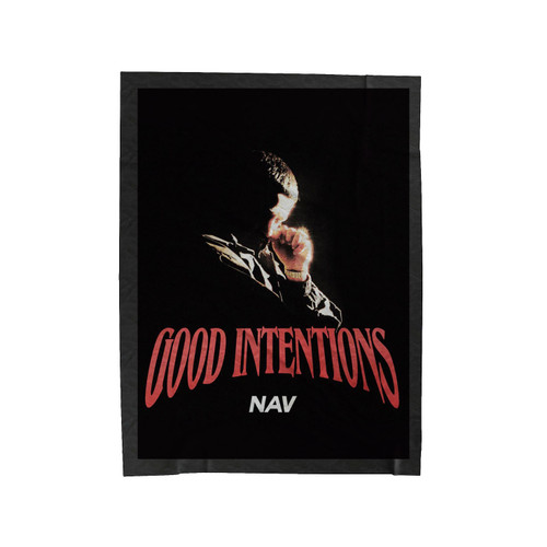 Good Intentions Velveteen Blanket
