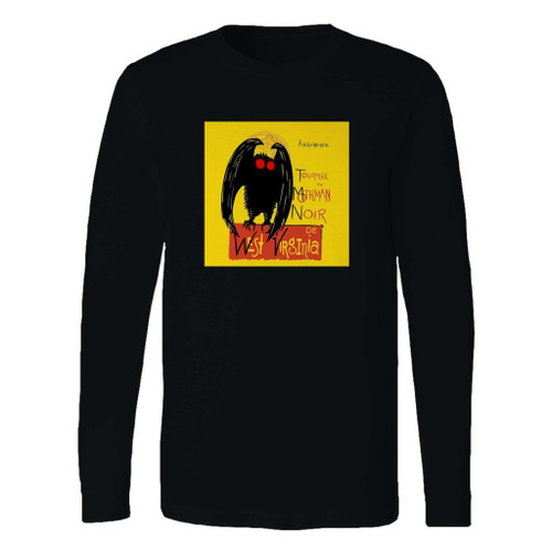 This classic fit mothman west virginia long sleeve shirt is casually elegant and very comfortable. With fine quality print to make one stand out, it's a perfect fit for every occasion.