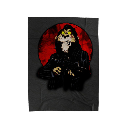 Goodnight Bad Guy Velveteen Blanket