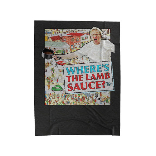 Gordon Ramsay Where's The Lamb Sauce Velveteen Blanket