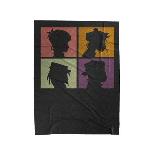 Gorillaz Dark Dayz Days Velveteen Blanket