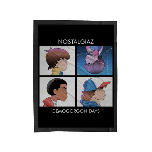 Gorillaz Demogorgon Velveteen Blanket