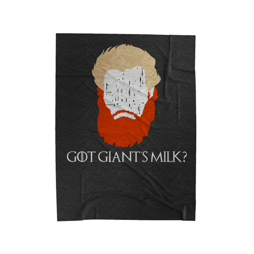 Got Giant's Milk Velveteen Blanket