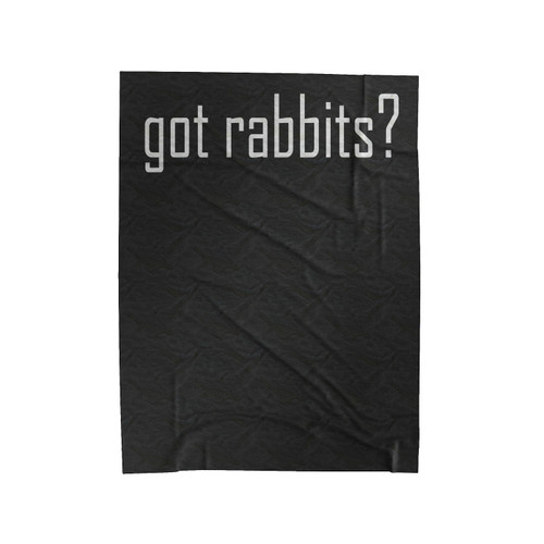 Got Rabbits Velveteen Blanket