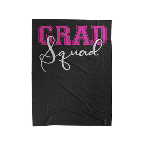Grad Squad Velveteen Blanket