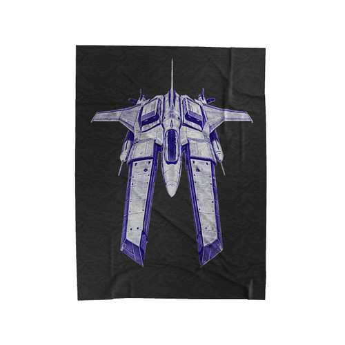 Gradius Vic Viper Velveteen Blanket