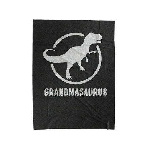 Grandmasaurus Awesome Grandmother Velveteen Blanket