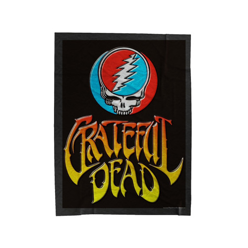 Grateful Dead Skull Velveteen Blanket