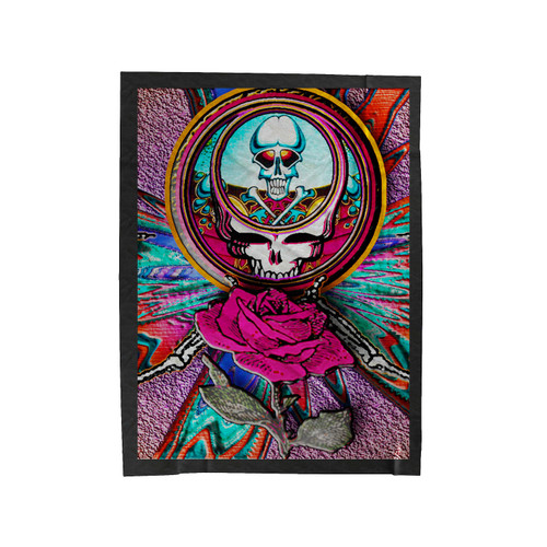 Grateful Dead Trippy Velveteen Blanket