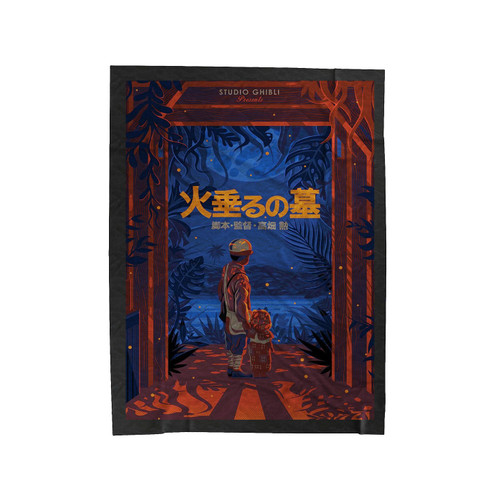 Grave Of The Fireflies 1988 Velveteen Blanket