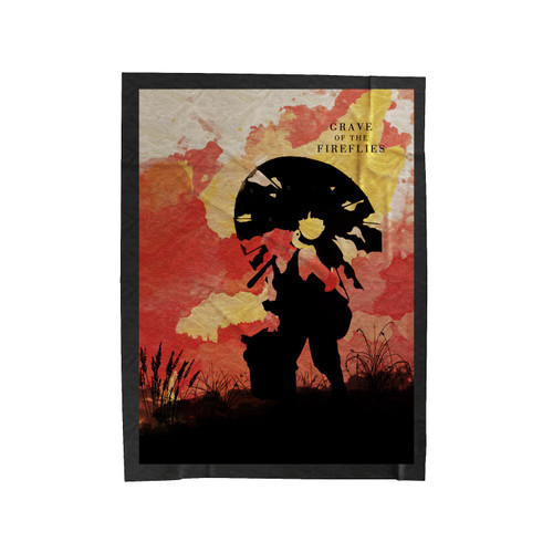 Grave Of The Fireflies Movie 1 Velveteen Blanket