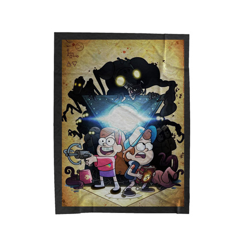 Gravity Falls Tv Series Velveteen Blanket