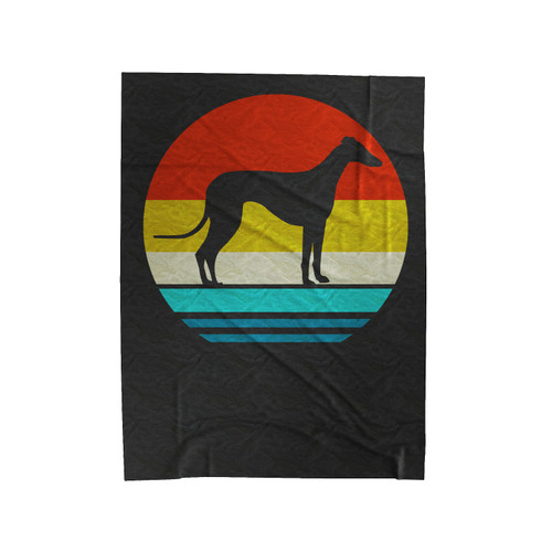 Greyhound Dog Breed Velveteen Blanket
