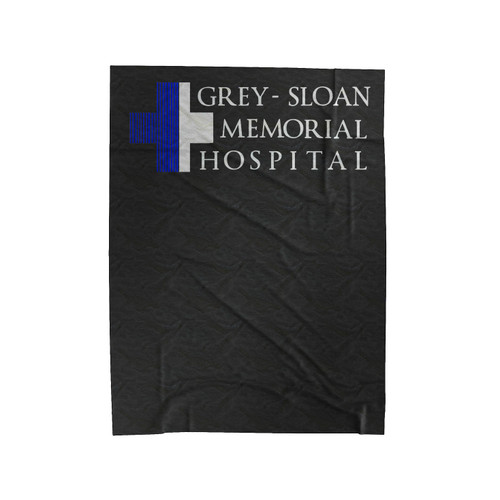 Greys Anatomy Sloan Memorial Hospital Velveteen Blanket