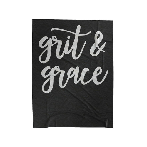 Grit & Grace Inspirational Workout Velveteen Blanket