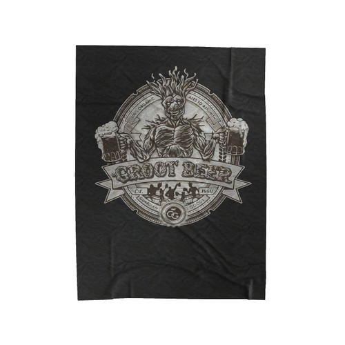 Groot Beer Guardians Of The Galaxy Velveteen Blanket